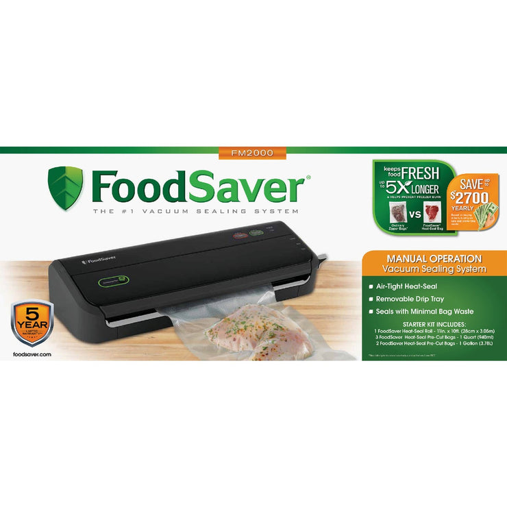 FoodSaver G2 Vacuum Food Sealer System