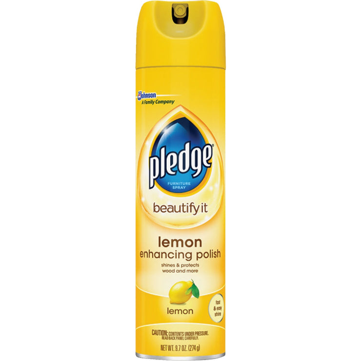 Pledge 9.7 Oz. Lemon Furniture Polish