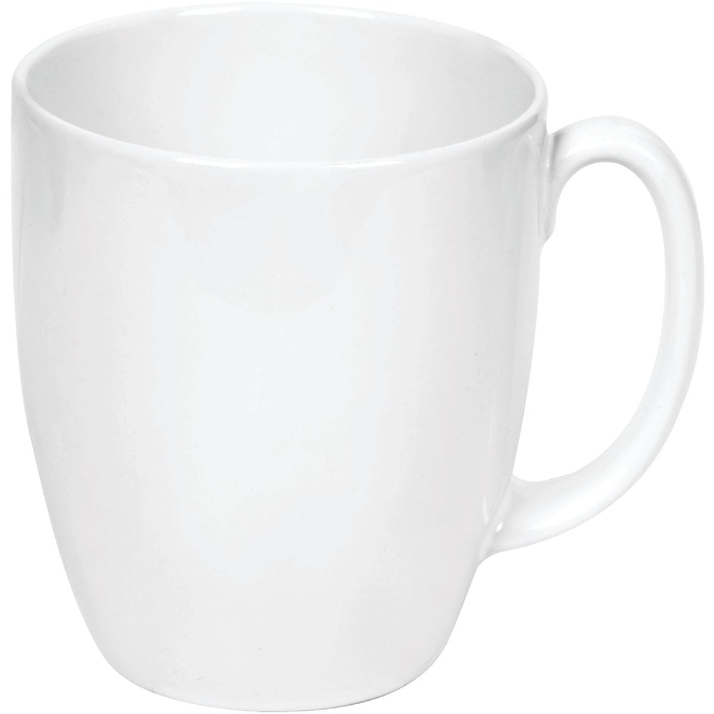 11 oz c-handle coffee mug - white [10301] : Splendids Dinnerware