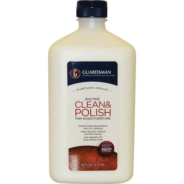 Guardsman 16 Oz. Clean & Polish Wood Furniture Nurture Cream