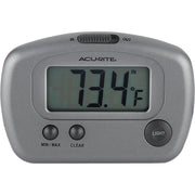 Acurite 2-3/4" W x 3-1/8" H Plastic Digital Indoor & Outdoor Thermometer