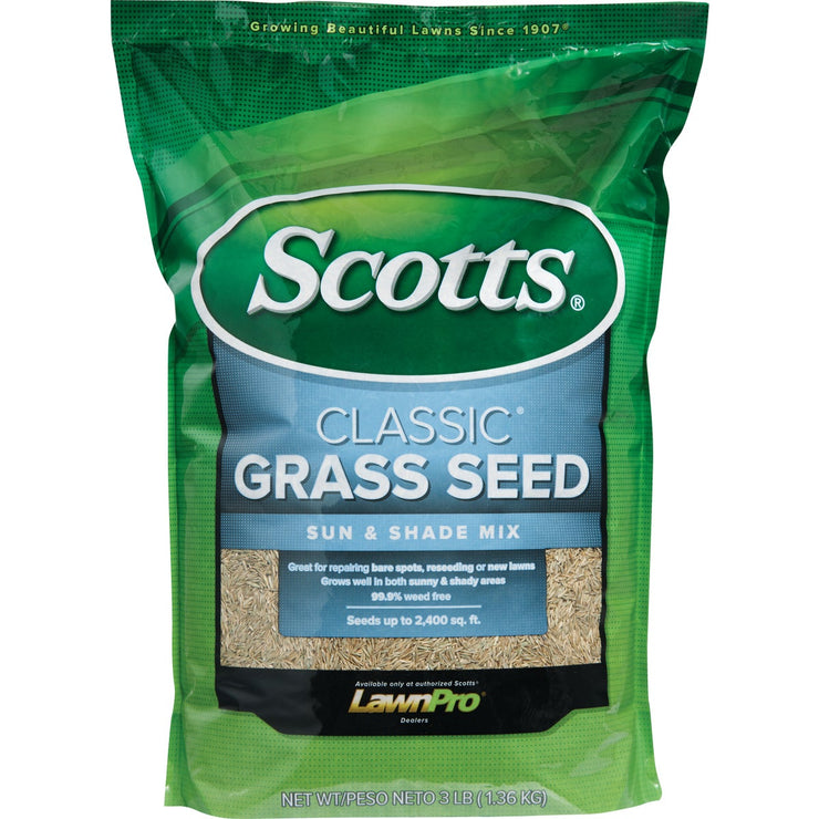 Scotts Classic 3 Lb. 1200 Sq. Ft. Coverage Sun & Shade Grass Seed