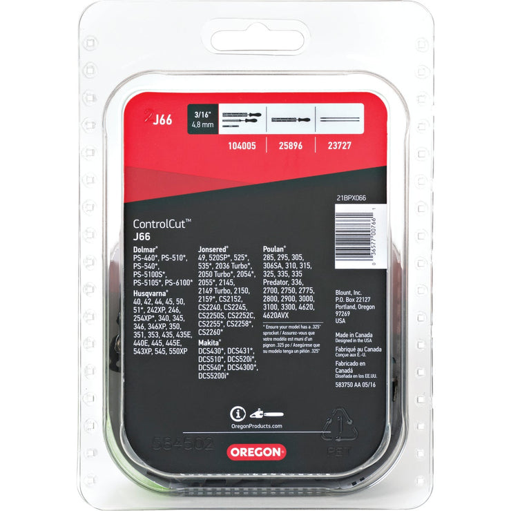Oregon ControlCut J66 16 In. Chainsaw Chain