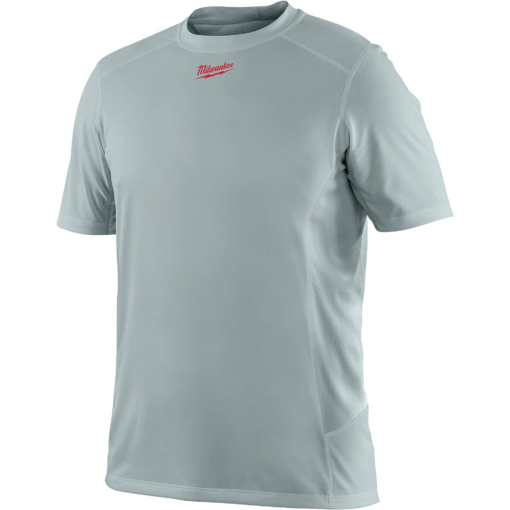 Milwaukee Workskin Medium Gray Short Sleeve Men&