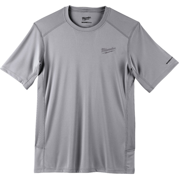 Milwaukee Workskin Large Gray Short Sleeve Men&