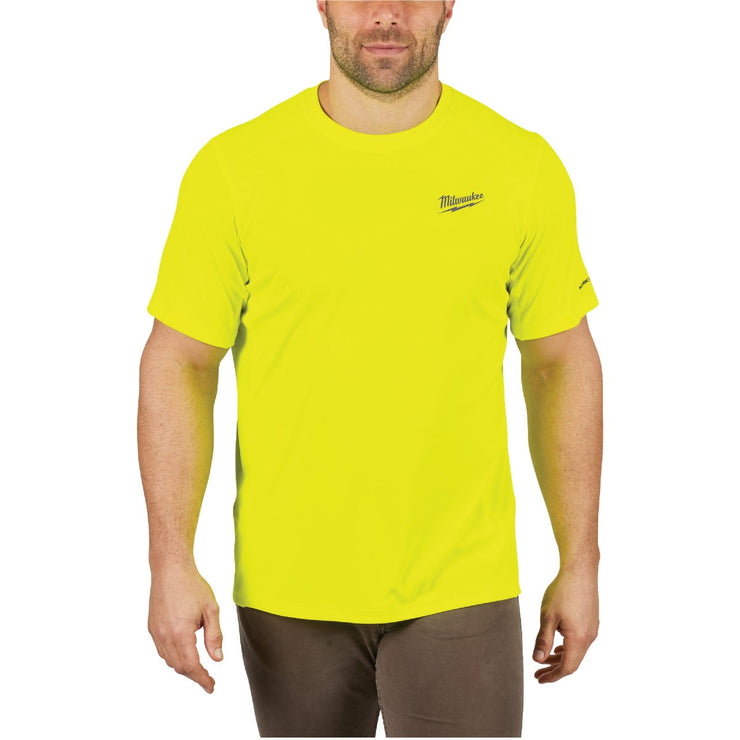 Milwaukee Workskin Large High Visibility Short Sleeve Men&