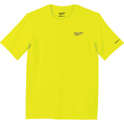 Milwaukee Workskin Large High Visibility Short Sleeve Men's Lightweight Performance Shirt