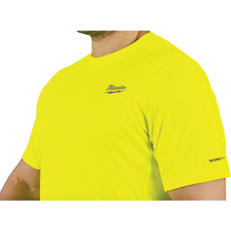 Milwaukee Workskin Large High Visibility Short Sleeve Men&