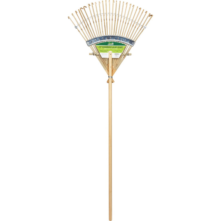 Best Garden 24 In. Bamboo Leaf Rake (26-Tine)