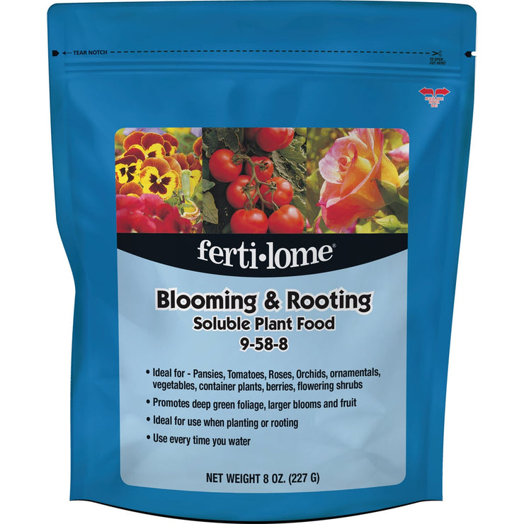 Ferti-lome 8 Oz. 9-58-8 Bloom & Root Soluble Dry Plant Food