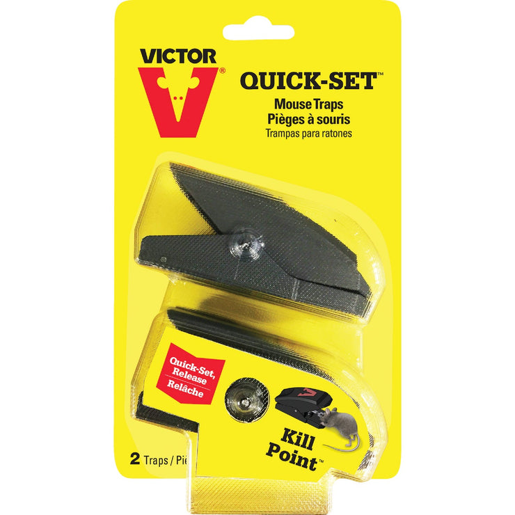 Victor Quick-Set Mechanical Mouse Trap (2-Pack) - Zettler Hardware