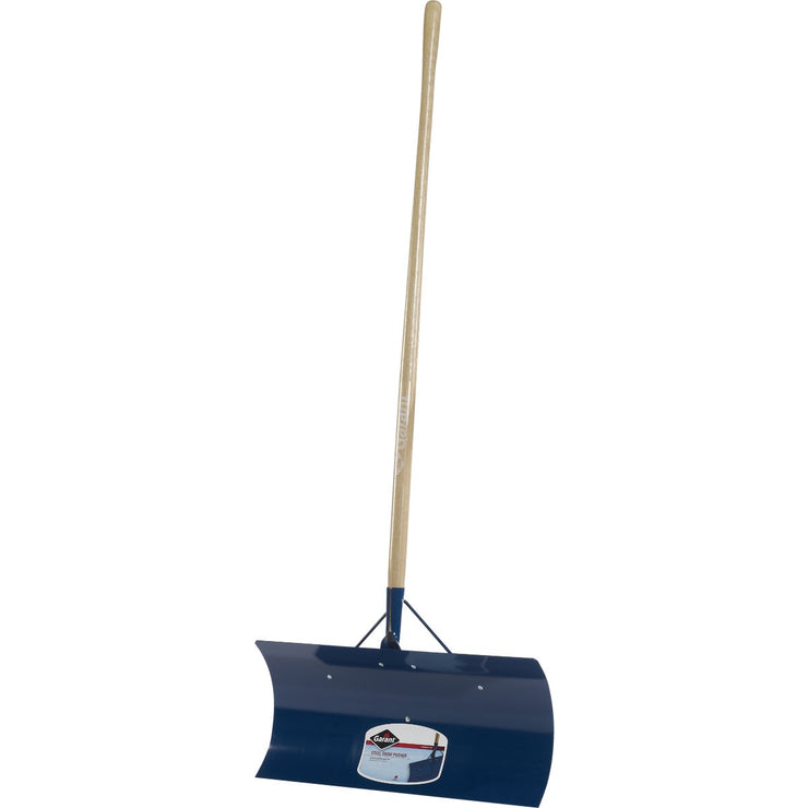 Garant Yukon 24 In. Steel Snow Pusher with 48 In. D-Grip Wood Handle