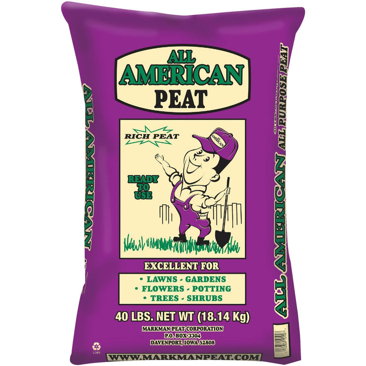 All American 40 Lb. Organic Sphagnum Peat Moss