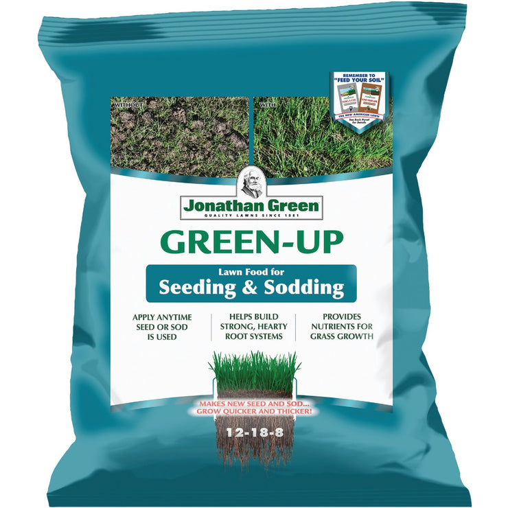 Jonathan Green Green-Up 17 Lb. 5000 Sq. Ft. 12-18-8 New Seeding Starter Fertilizer