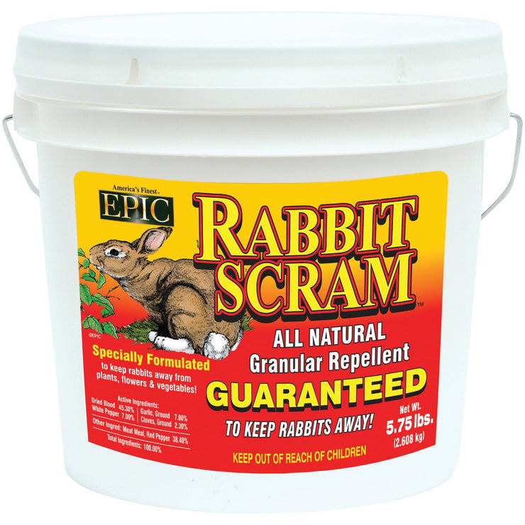 Rabbit Scram 6 Lb. Granular Organic Rabbit Repellent