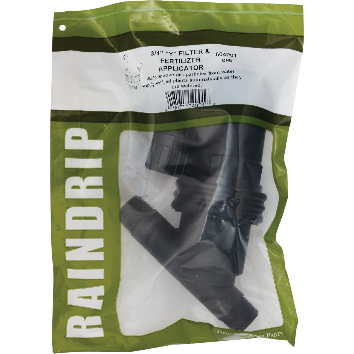 Raindrip 3/4 In. Fertilizer Applicator & Y-Filter – Hemlock Hardware