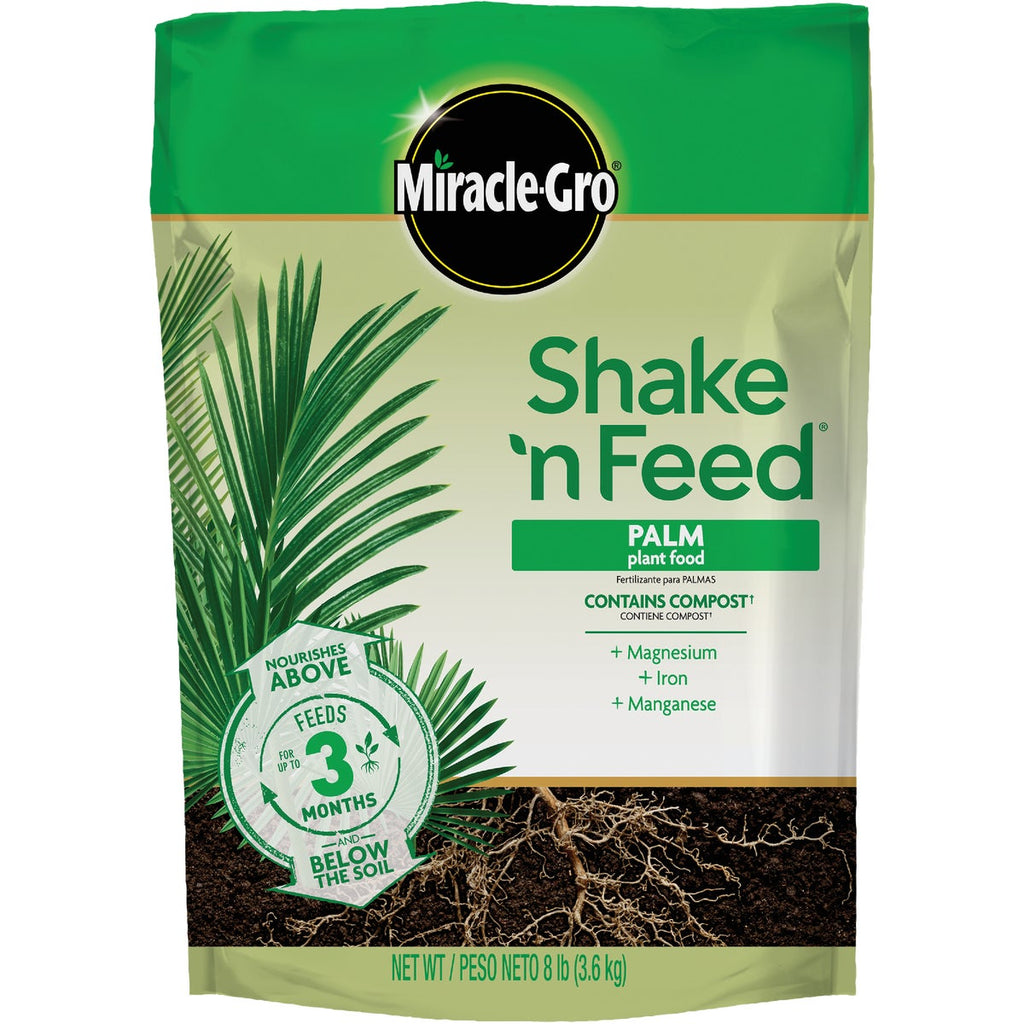 Miracle-Gro Shake N' Feed 8 Lb. 8-8-8 Palm Dry Plant Food – Hemlock Hardware