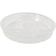 Best Garden 8 In. Clear Vinyl Flower Pot Saucer