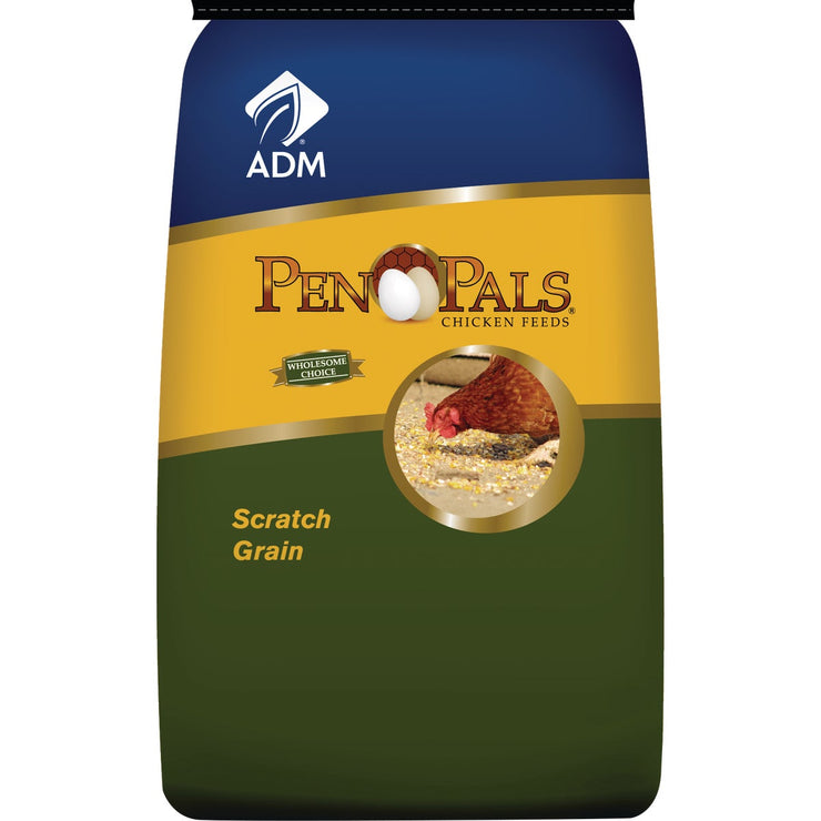 ADM Pen Pals 50 Lb. Scratch Grain Chicken Feed