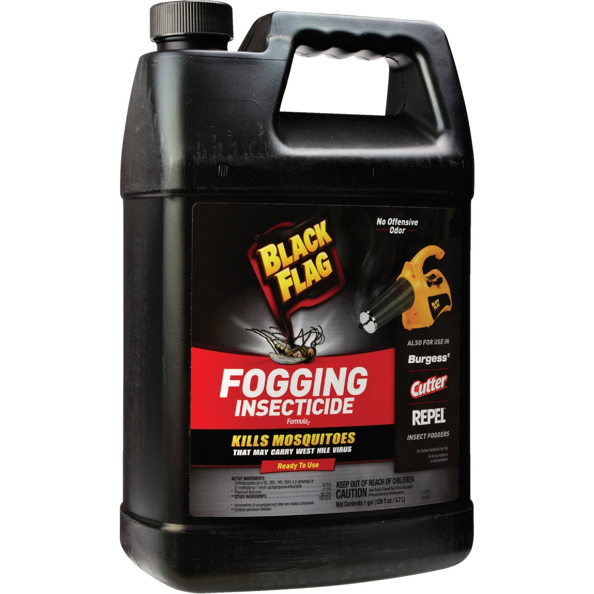 Black Flag 1 Gal. 2-Acre Coverage Outdoor Fogger Insecticide – Hemlock ...