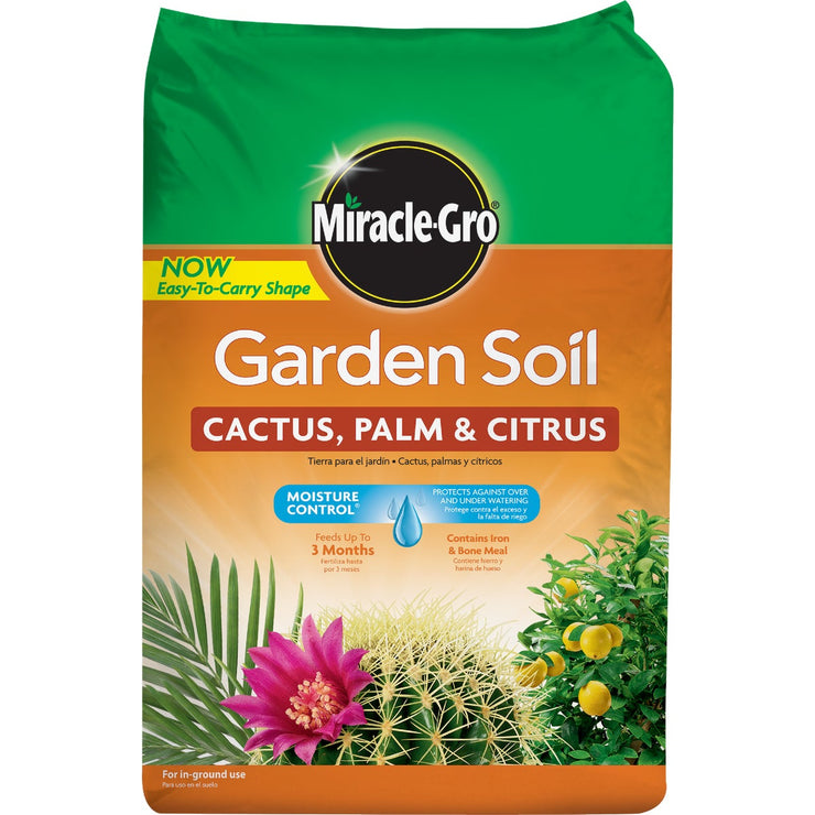 Miracle-Gro 1.5 Cu. Ft. 49 Lb. Cactus, Palm, Citrus Garden Soil