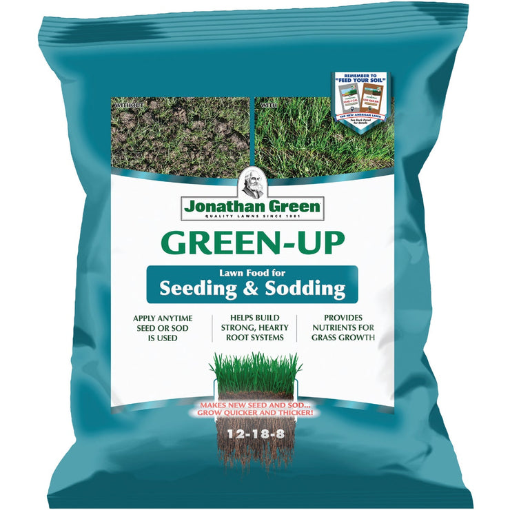 Jonathan Green Green-Up 4.5 Lb. 1500 Sq. Ft. 12-18-8 Seeding & Sodding Lawn Fertilizer