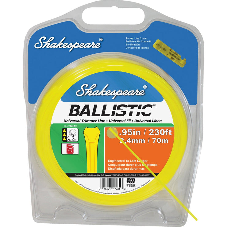 Shakespeare Ballistic 0.095 In.x 300 Ft. Universal Trimmer Line