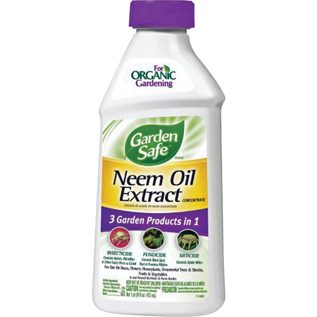 ortho ecosense insecticidal soap Garden Safe 16 Oz. Liquid Concentrate Neem Oil Extract Fungicide – Hemlock  Hardware