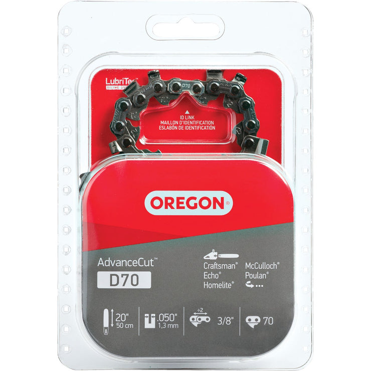 Oregon AdvanceCut D70 20 In. Chainsaw Chain