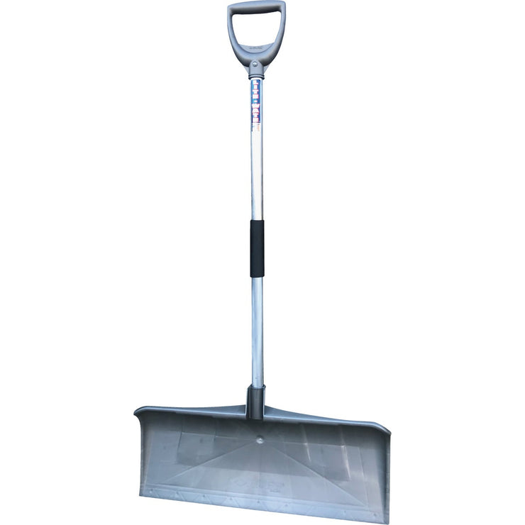 Rugg PathMaster Ultra Lightweight 27 In. Poly Snow Pusher with 36 In. Aluminum Handle