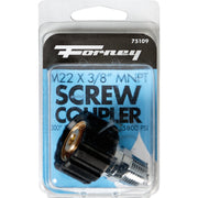 Forney M22F x 3/8 In. Male Screw Pressure Washer Coupling