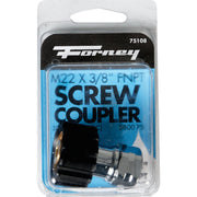 Forney M22Fx 3/8 In. Female Screw Pressure Washer Coupling