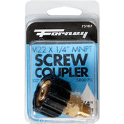 Forney M22F x 1/4 In. Male Screw Pressure Washer Coupling