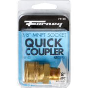 Forney 3/8 In. Male Quick Coupler Pressure Washer Socket