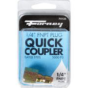 Forney 1/4 In. Female Quick Connect Pressure Washer Plug