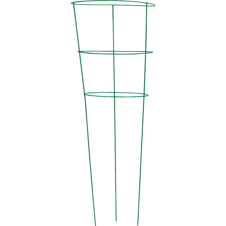 Panacea 42 In. Green Powder Coat Galvanized Welded Wire Tomato Cage