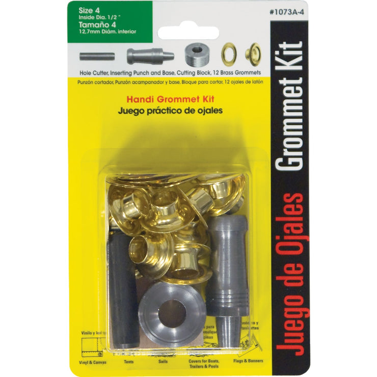 Lord & Hodge 3/8 In. Brass Grommet Kit