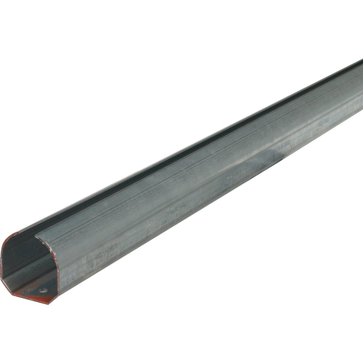 National 5400 10 Ft. Galvanized Round Rail Barn Door Rail