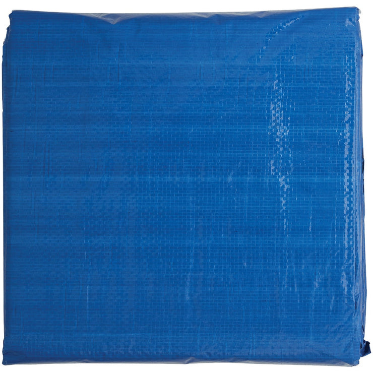 Do it Best Blue Woven 10 Ft. x 20 Ft. Medium Duty Poly Tarp