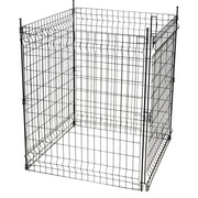 Best Garden 36 In. W. x 44 In. H. Black Powder-Coated Steel Multi Purpose Fence Panel