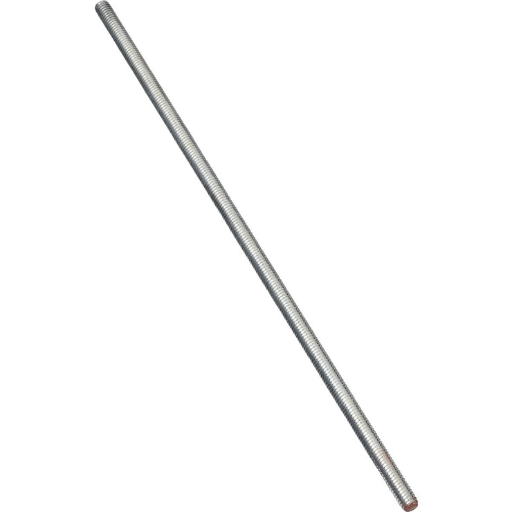 HILLMAN Steelworks 5/16 In. x 1 Ft. Steel Threaded Rod