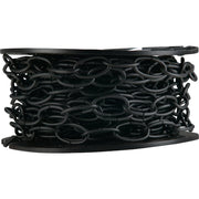 Campbell #10 40 Ft. Black Poly-Coated Metal Craft Chain