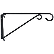 National 9 In. Black Steel Swivel Hanging Plant Bracket