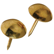 Hillman Fastener Corp Large Round Brass Furniture Nail (25 Ct.)