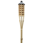 Outdoor Expressions 60 In. Natural Bamboo Patio Torch
