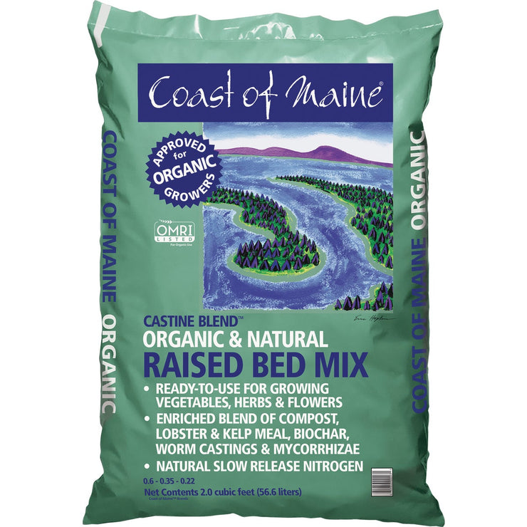 Coast of Maine Castine Blend 2 Cu. Ft. Organic Earthworm Potting Soil