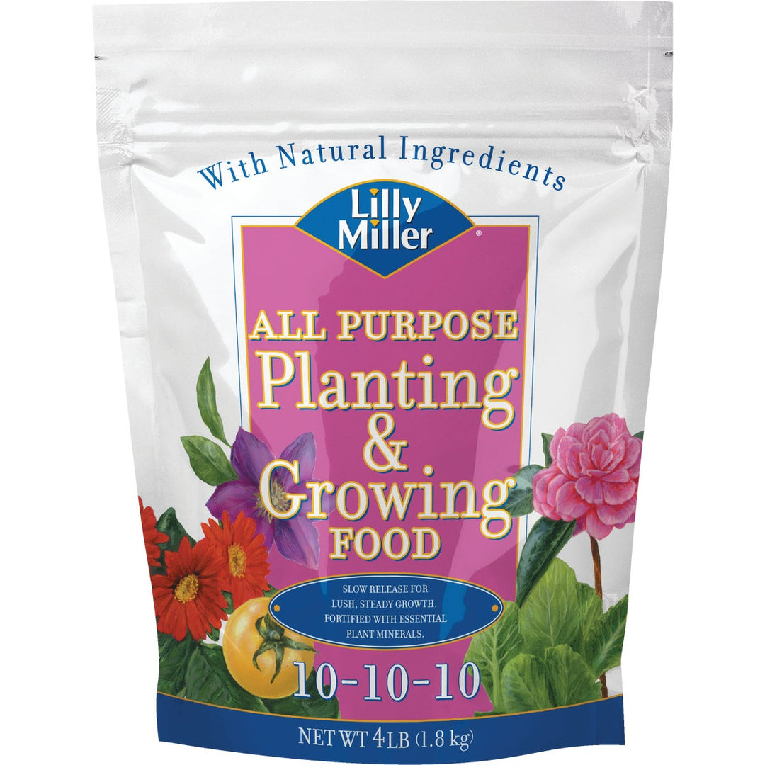 Lilly Miller 4 Lb. 10-10-10 All Purpose Dry Plant Food – Hemlock