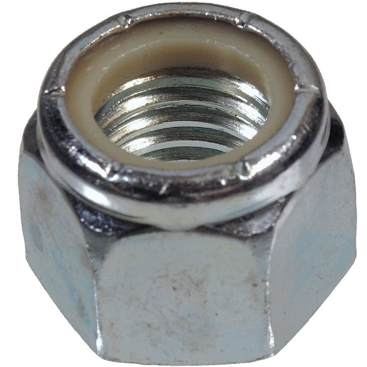 Hillman 1/4 In. 20 tpi Steel Course Thread Nylon Insert Lock Nut (100 Ct.)