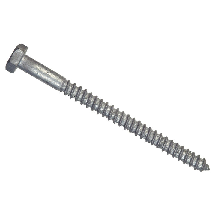 Hillman 1/2 In. x 3 In. Galvanized Hex Lag Screw (50 Ct.)
