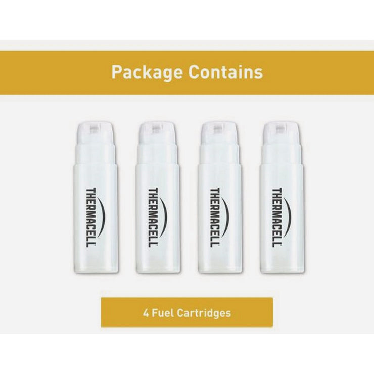 Thermacell Butane Only Refill Cartridge (4-Pack)